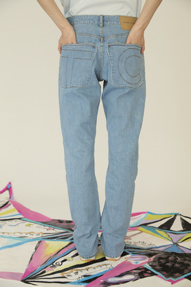 38.Painting Denim Pants 詳細画像