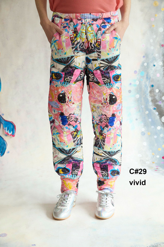 51.Dancing Universe Down Pants 詳細画像 vivid 31