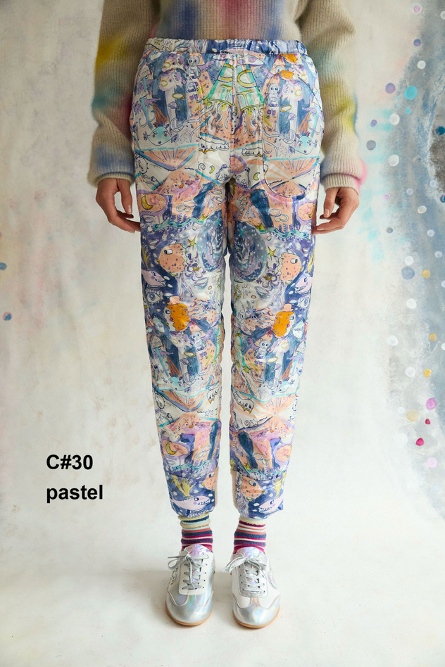 51.Dancing Universe Down Pants 詳細画像 vivid 33