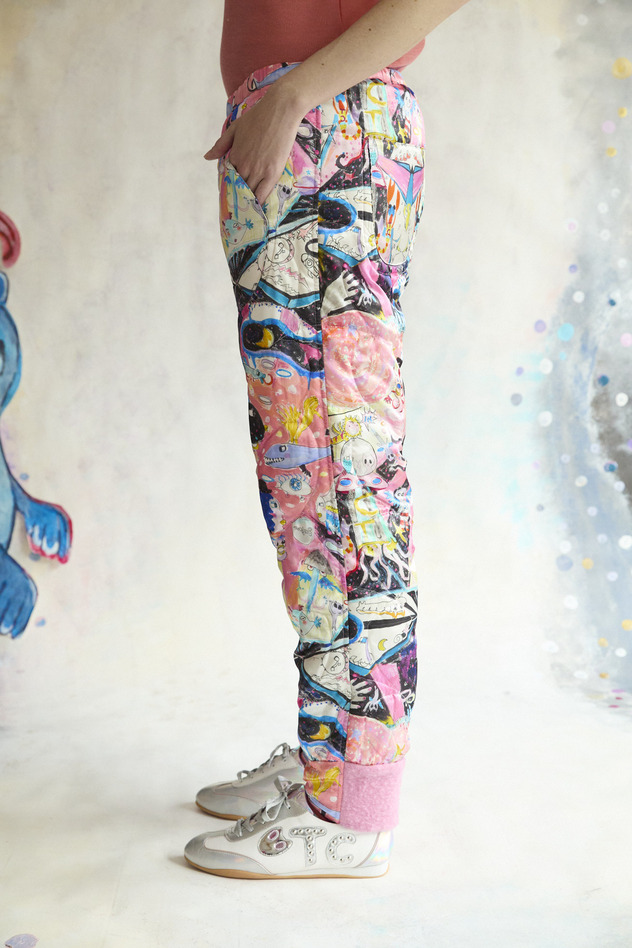 51.Dancing Universe Down Pants 詳細画像 vivid 4