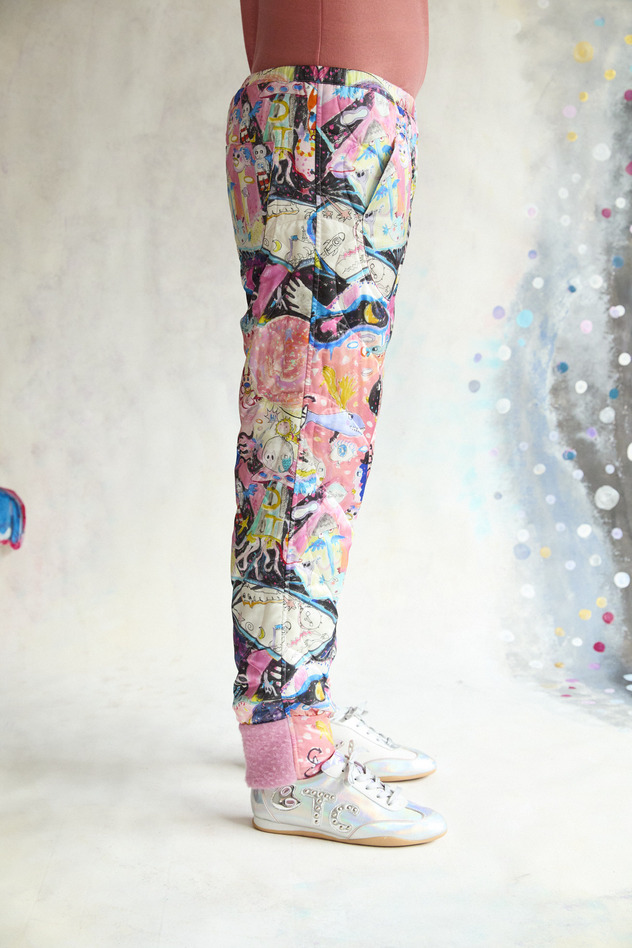 51.Dancing Universe Down Pants 詳細画像 vivid 6