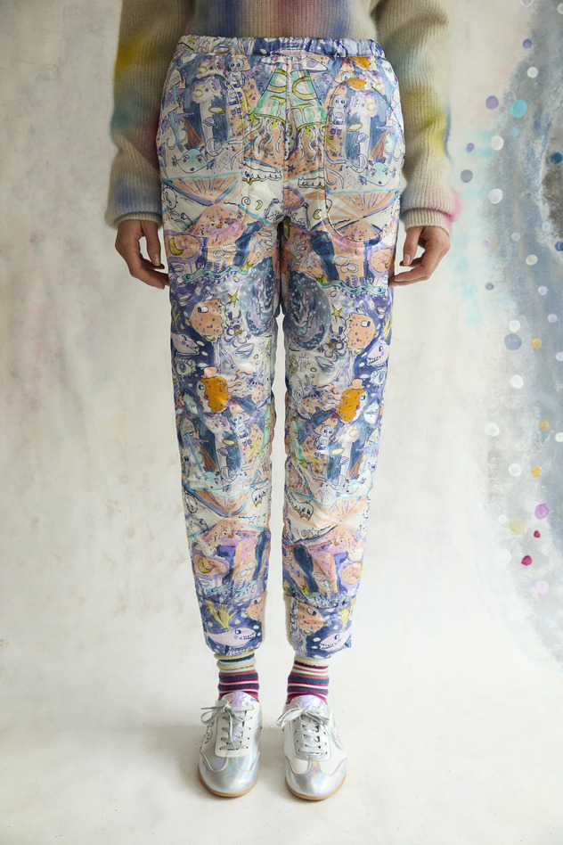 51.Dancing Universe Down Pants 詳細画像 pastel 1