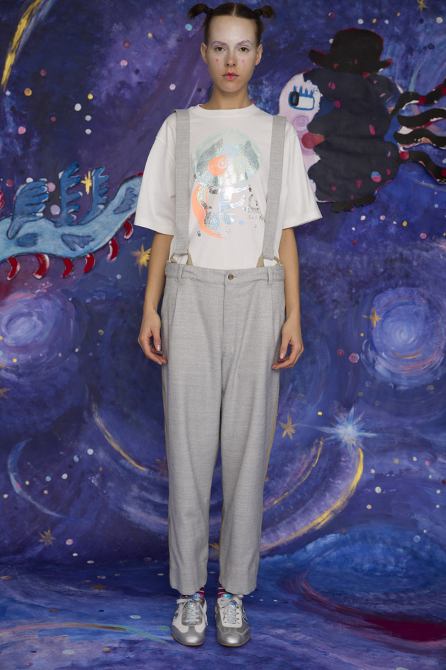 88.stretch wool Pants 詳細画像 gray 2