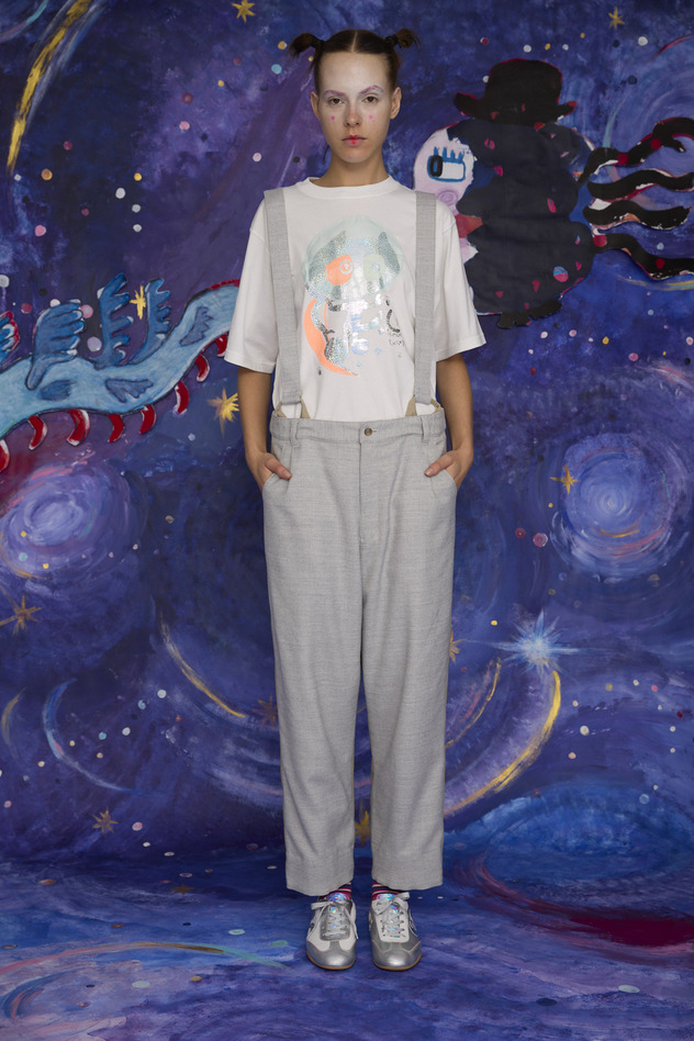 88.stretch wool Pants 詳細画像 gray 3