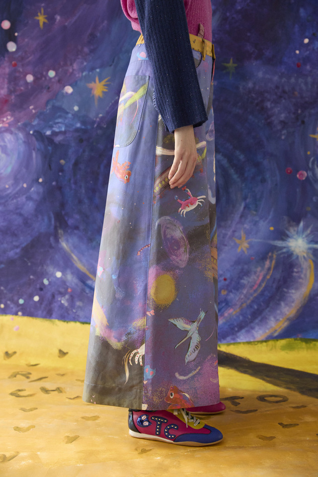 40.Space train Pants 詳細画像 navy 7