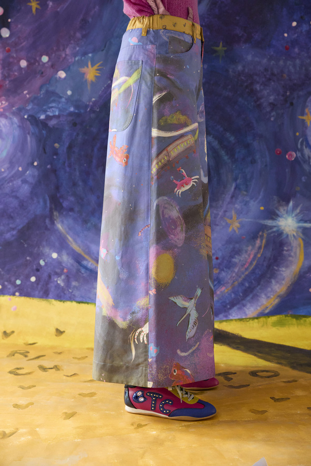 40.Space train Pants 詳細画像 navy 9