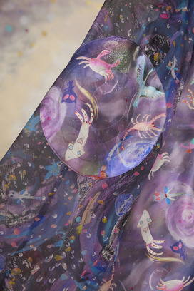 4.Andromeda & starry sky Skirt 詳細画像