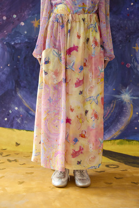 4.Andromeda & starry sky Skirt 詳細画像
