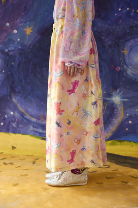 4.Andromeda & starry sky Skirt 詳細画像