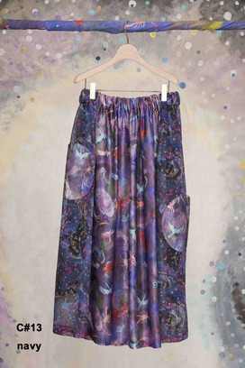 4.Andromeda & starry sky Skirt 詳細画像