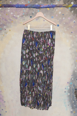 124.Space Walk Silk Skirt 詳細画像