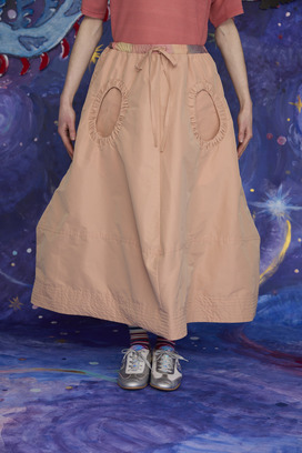 17.Melting colors print Skirt 詳細画像