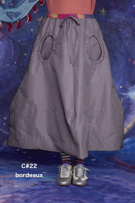 17.Melting colors print Skirt 詳細画像