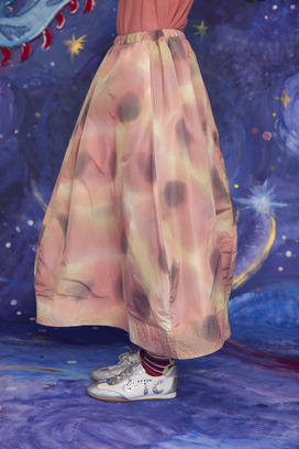 17.Melting colors print Skirt 詳細画像