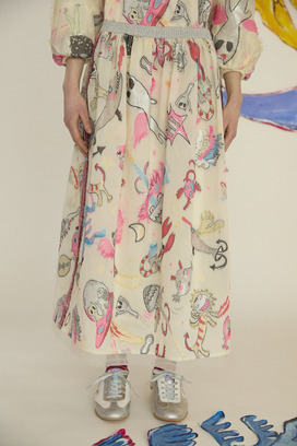 112.Space walk jq Skirt 詳細画像