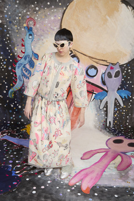 112.Space walk jq Skirt 詳細画像