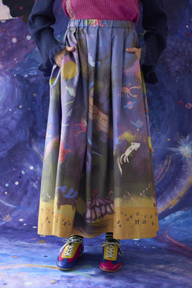 41.Space train Skirt 詳細画像