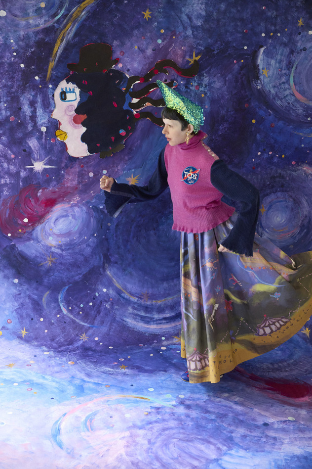 41.Space train Skirt 詳細画像 navy 4