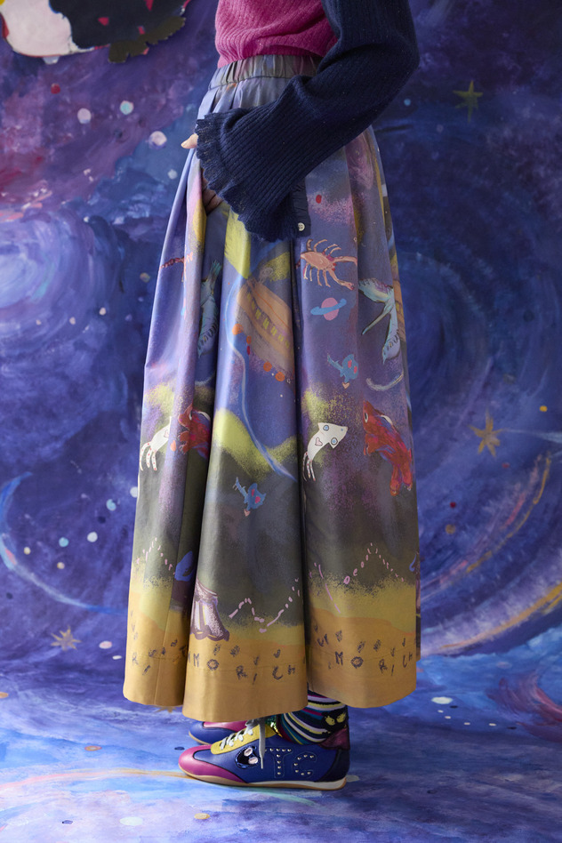 41.Space train Skirt 詳細画像 navy 9