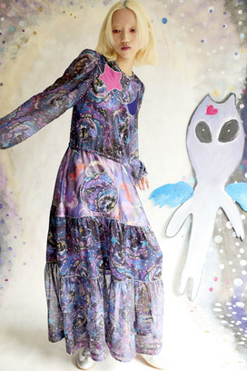 3.Andromeda & starry sky Dress