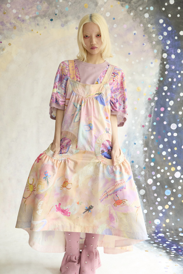 42.Space train Dress 詳細画像 navy 4