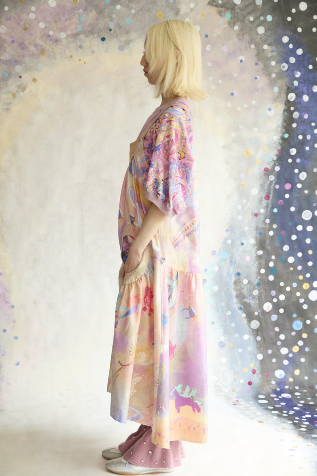 42.Space train Dress 詳細画像 navy 6