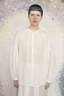 14.Lace & Tulle Blouse