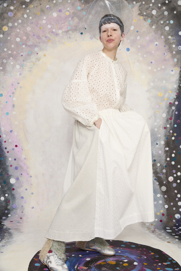 14.Lace & Tulle Blouse 詳細画像 off white 10