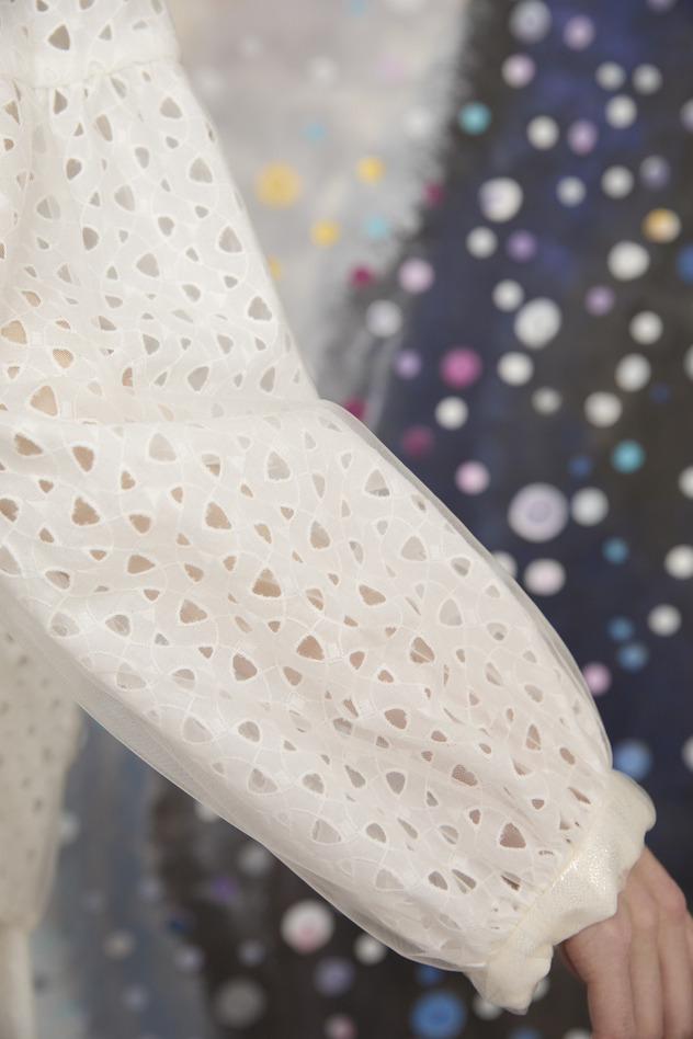 14.Lace & Tulle Blouse 詳細画像 off white 6