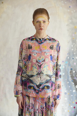 46.Dancing Universe Blouse 詳細画像