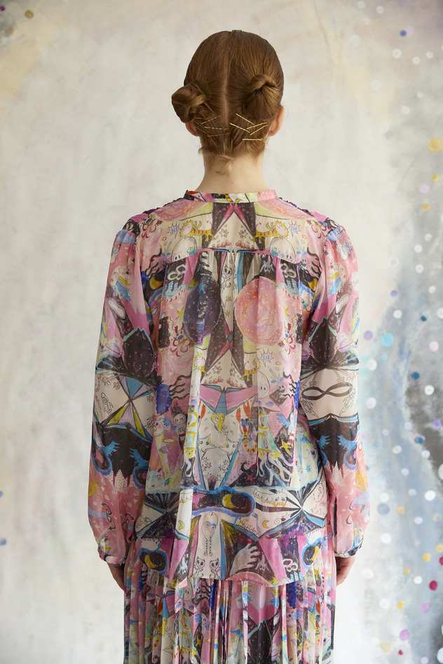 46.Dancing Universe Blouse 詳細画像 vivid 3