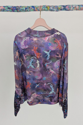 Andromeda & starry sky Blouse 詳細画像