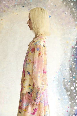 1.Andromeda & starry sky Blouse 詳細画像