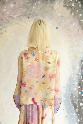 1.Andromeda & starry sky Blouse 詳細画像