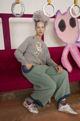 25.Knit Corduroy Pants 詳細画像