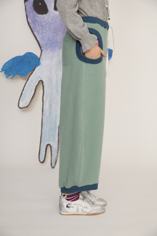 25.Knit Corduroy Pants 詳細画像 off white 3