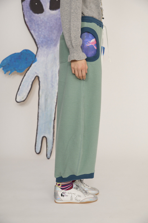 25.Knit Corduroy Pants 詳細画像 off white 4