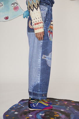70.Trompe l'oeil Denim Pants 詳細画像