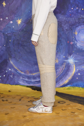 60.Kira kira alien angola Pile Pants 詳細画像