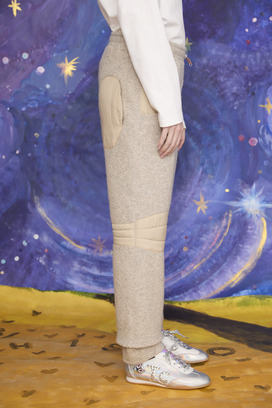 60.Kira kira alien angola Pile Pants 詳細画像