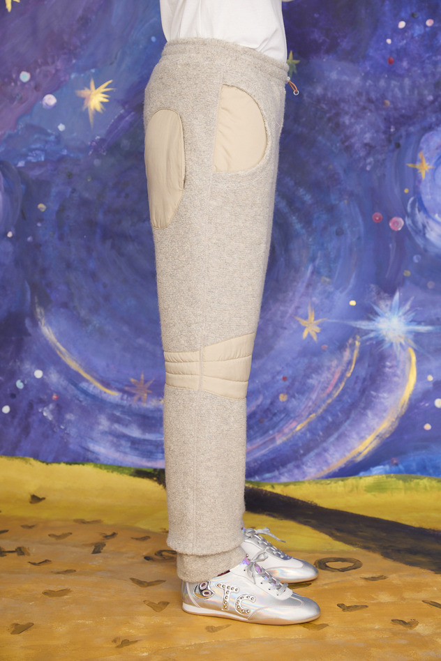 60.Kira kira alien angola Pile Pants 詳細画像 blue 10