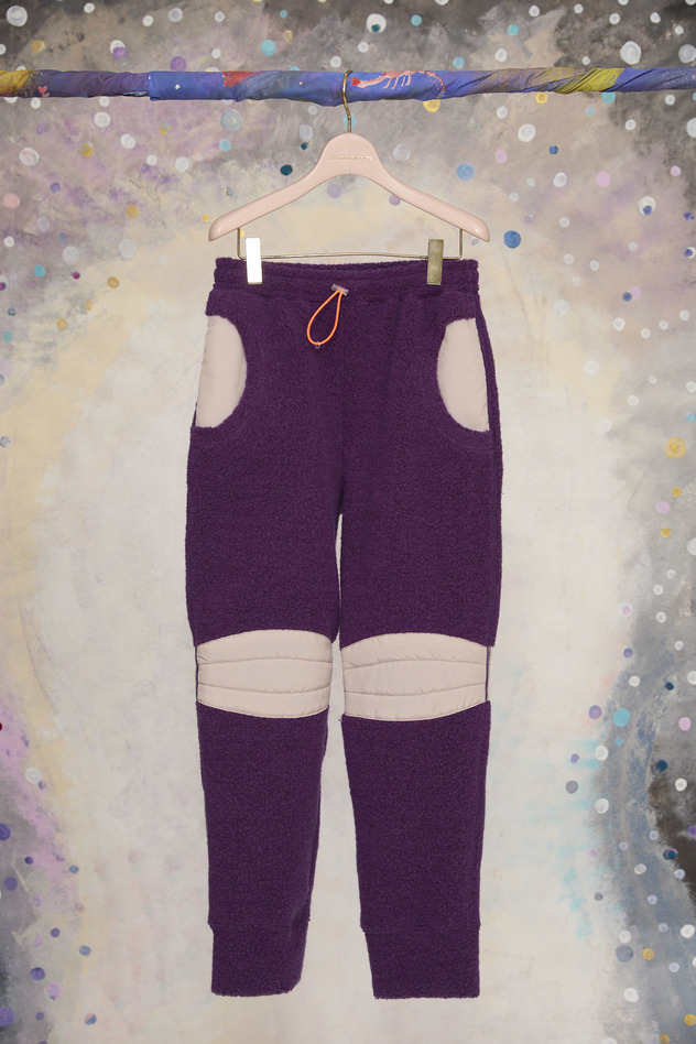 60.Kira kira alien angola Pile Pants 詳細画像 blue 11