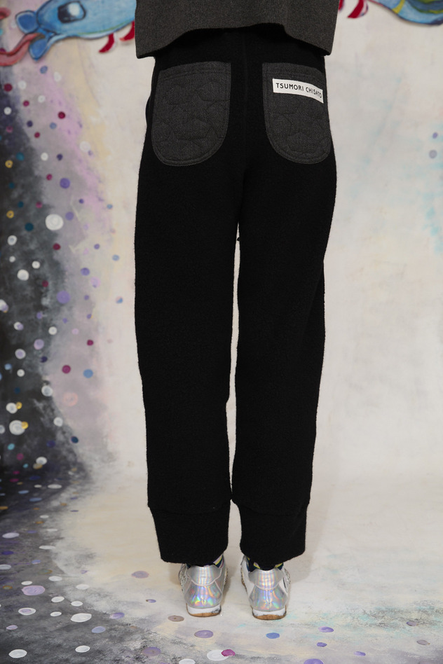 89.Wool Rayon Twill Pants 詳細画像 light gray 4