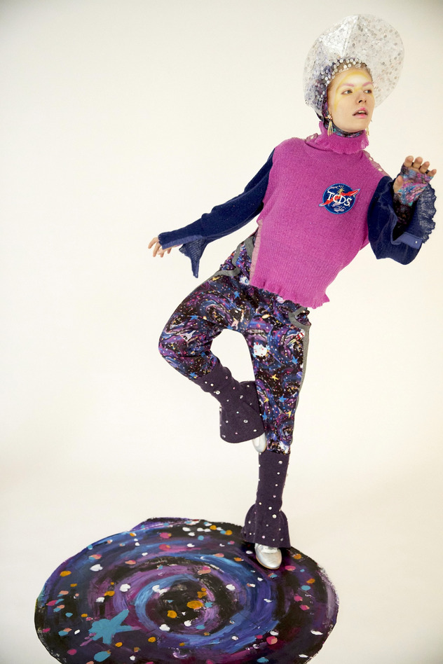 8.Andromeda urake Pants 詳細画像 navy 2