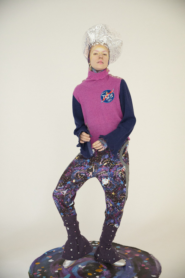 8.Andromeda urake Pants 詳細画像 navy 4