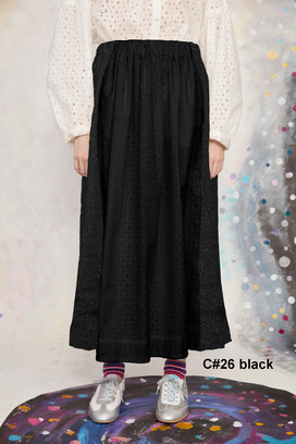 15.Lame urake & lace Skirt 詳細画像
