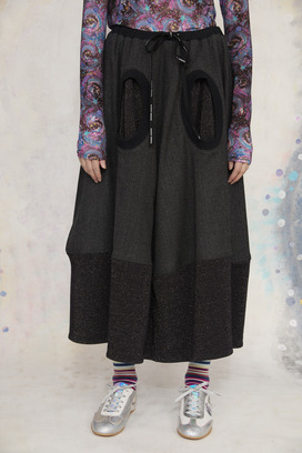 11.Wool Rayon Twill Skirt 詳細画像