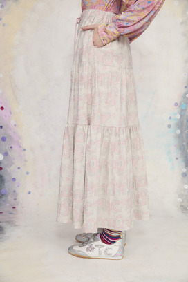 75.Lame Logo JQ Skirt 詳細画像