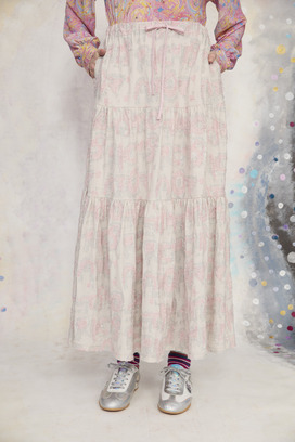 75.Lame Logo JQ Skirt 詳細画像