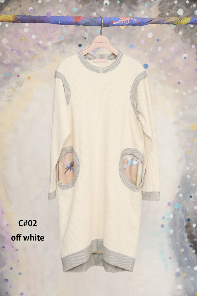 26.Knit Corduroy Dress 詳細画像 off white 1